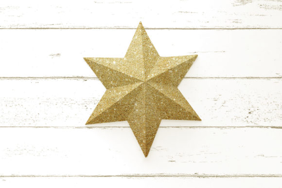 3D Folded Paper Star SVG for Gift Boxes and More