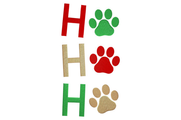 Ho Ho Paws Christmas Graphic Design Asset Review