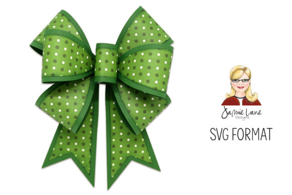 Layered Triple Bow for Christmas Design