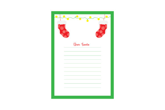 Letter to Santa Christmas Graphic Design Asset Review
