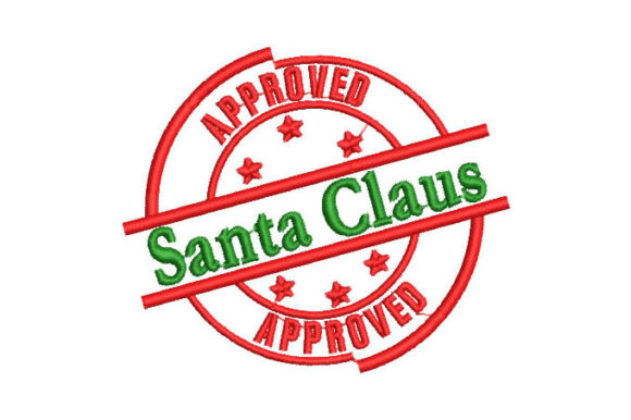 Santa Claus Shield for Christmas Design
