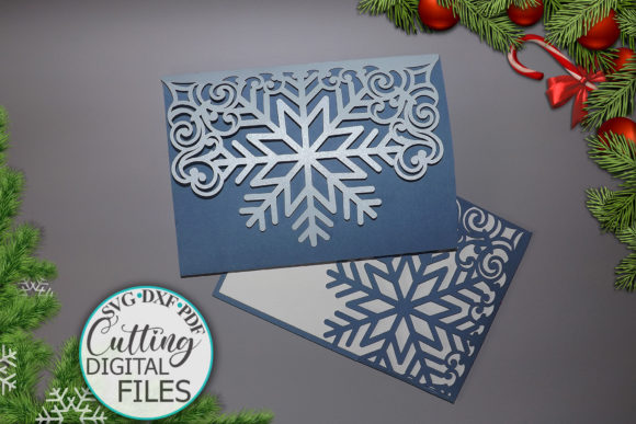 Snowflake Trifold Wedding Invitation for Winter Amp Designs