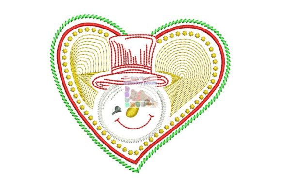 Snowman in Your Heart – A Festive Graphic Design Asset for Christmas Branding