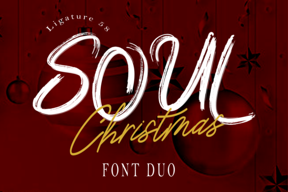Soul Christmas Script Amp for Crafting and Cricut Projects