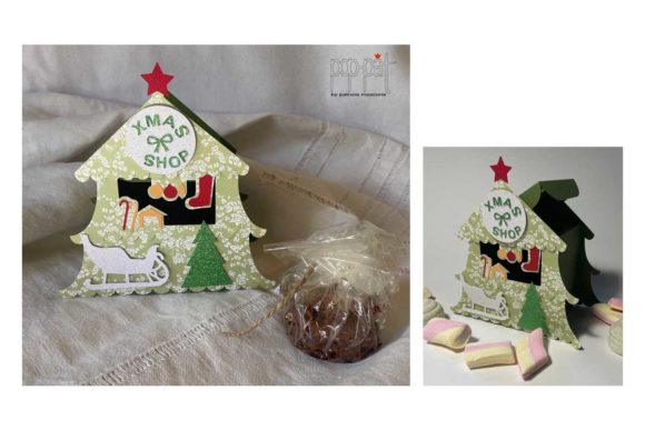 Xmas Shop: A Festive Graphic Design Asset for Christmas Projects